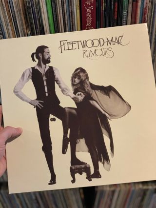 Fleetwood Mac Rumours WHITE Vinyl LP Rare Unofficial Release 2