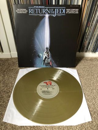Star Wars Return Of The Jedi Limited Edition Gold Vinyl Soundtrack John Williams