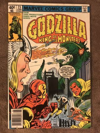 Godzilla King Of The Monsters 23 (marvel) Avengers Newsstand