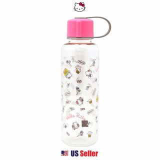 Sanrio Hello Kitty Play Bottle 17oz Water Bottle Bpa : Pink