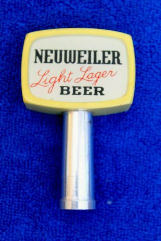 Vintage Neuweiler Lager Beer Ball Beer Tap Shift Knob Handle Accessory Auto 4