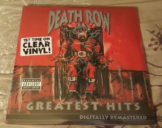 Death Row Greatest Hits 4x Lp Opened Never Played Dr Dre 2pac Record Nate