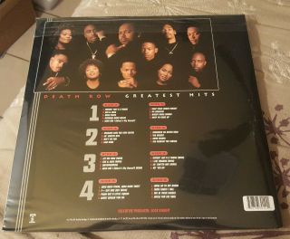DEATH ROW GREATEST HITS 4X LP OPENED NEVER PLAYED DR DRE 2PAC RECORD NATE 2
