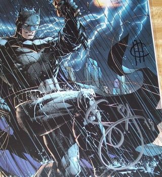 Justice League 1 (2018) Lee Variant Signed - Scott Snyder & Jim Cheung NM 2