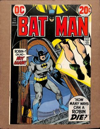 Batman 246 - - Robin Justice League Of America Dc Comics