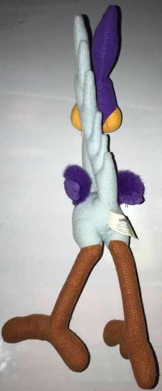 Vintage Looney Tunes WB Road Runner Plush by TYCO 1994 4