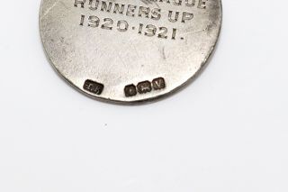 An Antique Sterling Silver 925 & Gold Derbyshire Enamelled Pendant Fob 13631 3