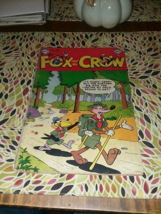 Fox And The Crow 12 Dc Comics 1953 Golden Age Precode Funny Animal Furry Pride
