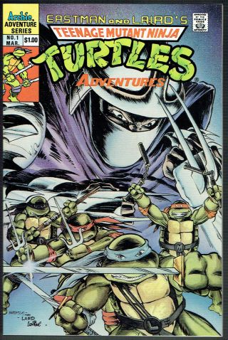Teenage Mutant Ninja Turtles Adventures 1 Nm/9.  4 - White Pages
