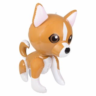 24 " Chihuahua Fox Inflatable - Baby Wolf Inflate Blow Up Toy Party Decoration