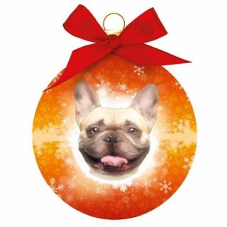 Dog Christmas Tree Decoration | French Bulldog Bauble | Gift For Dog Lovers