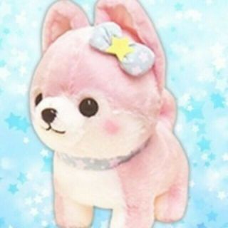 Mameshiba Brothers Plush - Fluffy Pink Shiba Inu Dog Amuse Japan Toreba