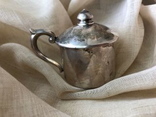 Antique Gorham Sterling Silver 1672.  925 Baby Christening Cup With Lid Rare Item