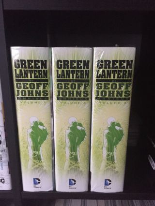 Jeoff Johns Green Lantern Omnibus Vol 1 - 3 (2 & 3 Still)