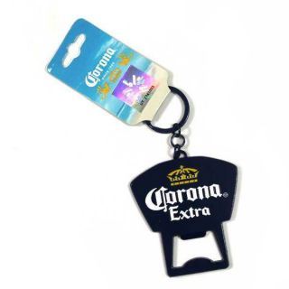 Corona Extra Beer Blue Key Chain Bottle Opener