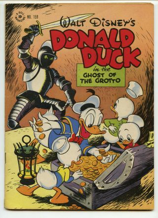 Jerry Weist Estate: Four Color Comics 159 Donald Duck Ghost Grotto Fn/vf Barks
