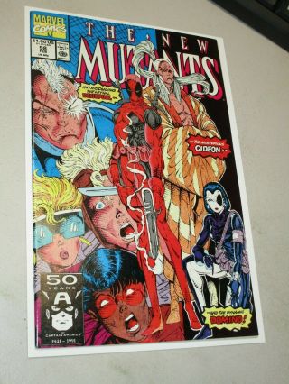 The Mutants 98 1st Appearance Of Deadpool Really Key