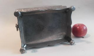 A Vintage Middle Eastern Islamic engraved silver Plated Box / Casket 6