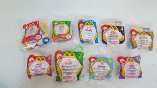 McDonalds 2000 Sanrio HELLO KITTY Happy Meal Toys COMPLETE Set of 9 w Box 2