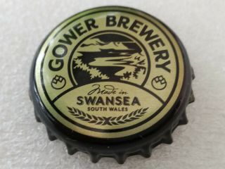 Wales Rare Bottle Cap Gower Brewery Made In Swansea South Wales Craft Beer