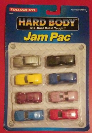 Tootsietoy Jam Pac Hard Body Die - Cast Metal Tough 8 Vehicles