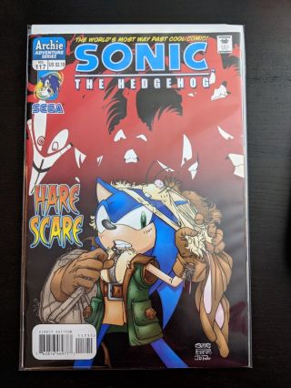 Archie Comics Sonic The Hedgehog Issue 117 (feb.  2003)