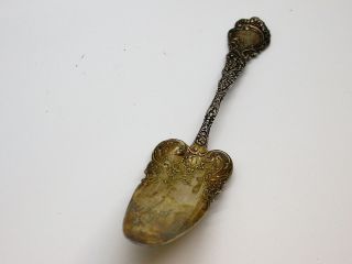 Wallace Louvre Sterling Jelly Server Mono