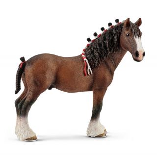 Schleich 13808 Clydesdale Gelding Draft Horse Model Toy Figurine - Nip