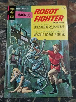 Magnus Robot Fighter 22 Gold Key 1968 Comic Book Cu
