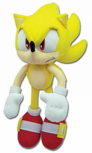 Great Eastern - Sonic The Hedgehog - Sonic 12  Plush (ge - 8958)