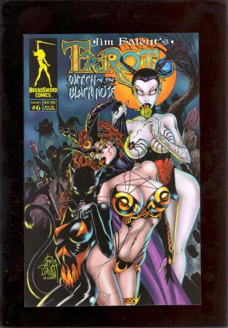 Tarot Witch Of The Black Rose 6 A & B Covers Jim Balent Near,  9.  6