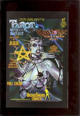 Tarot Witch of the Black Rose 6 A & B Covers Jim Balent Near,  9.  6 4