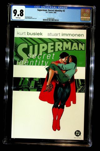 Superman: Secret Identity 2 Cgc 9.  8 Busiek,  Immonen