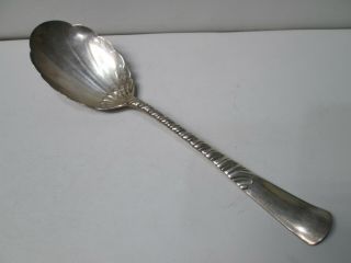 Vintage Gorham Colonial Sterling Silver Serving Spoon