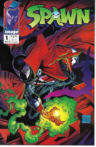 1992 Image Comics Spawn 1 - Never Read (first App Spawn) Todd Mcfarlane Nm