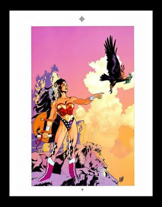 Adam Hughes Wonder Woman 139 Rare Production Art Cover