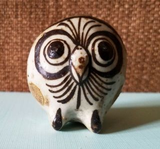 Cute Little Vintage Ceramic Owl Figurine