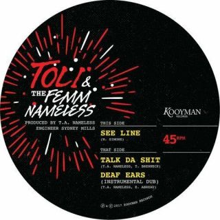 Toli & The Femm Nameless - See Line (10in) 12` Single
