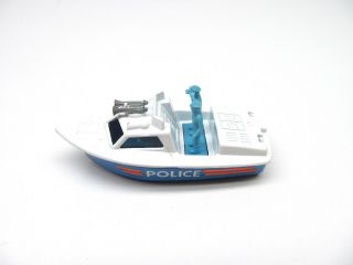 Matchbox Superfast Lesney 52 Police Launch Boat