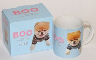 Boo The Worlds Cutest Dog / Pomeranian Puppy China Mug - Pp
