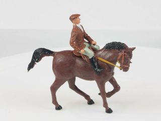 1 X Britains 1977 1/32 " Male Rider On Horseback,  Farm Scene,  Unsold Shop Stock