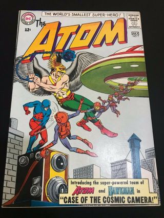 Silver Age Comic The Atom 7 Key Book Hawkman