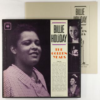 Billie Holiday - The Golden Years 3xlp Box - Columbia - C3l 21 2 - Eye Mono Vg,