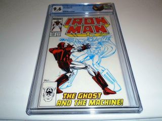 Iron Man 219 Cgc 9.  6 1st Appearance Of Ghost Custom Iron Man Label Antman Wasp