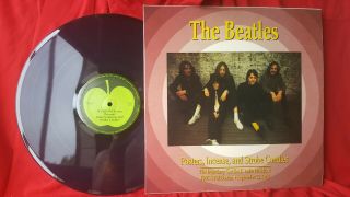 Beatles " Posters,  Incense,  And Strobe Candles " Purple Vinyl,  Nm,  Unofficial 1993
