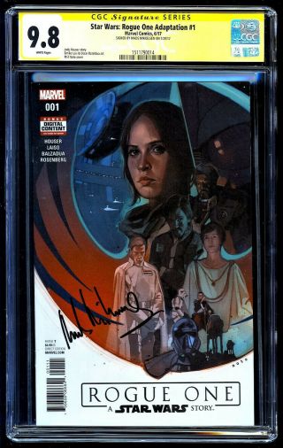Rogue One 1 Ss Cgc 9.  8 Mads Mikkelsen Signature Series Star Wars