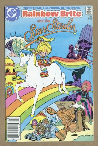 Rainbow Brite And The Star Stealer 1 1986 Fn - 5.  5