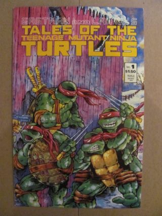 Tales Of The Teenage Mutant Ninja Turtles 1 Mirage 1987 Series 9.  4 Near