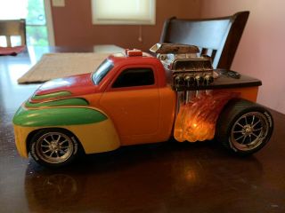 Toy State “road Rippers” Rat Rods Battery Hot Rod Toy Vtg