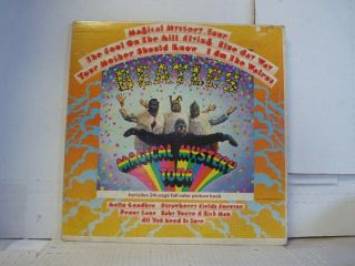The Beatles " Magical Mystery Tour " Lp From 1967 1st Press Mono & 24 Pg Book P